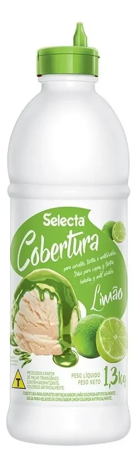 Cobert P/sorvete Selecta 1,3kg Lima