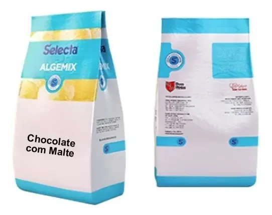 Algemix Chocolate Com Malte 10 X 800 G