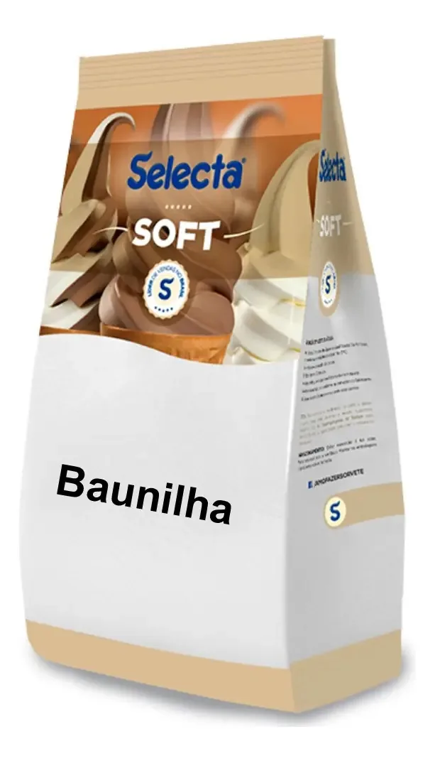Selecta Soft Baunilha 800g