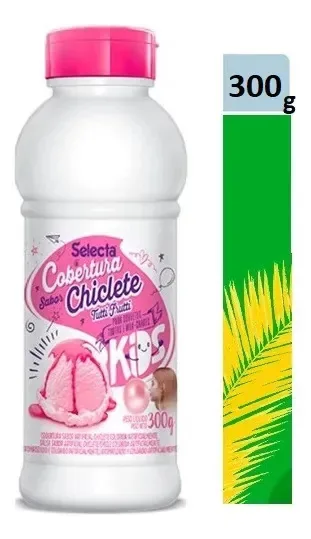 Cobert P/sorvete Selecta Kids 300g Chicl