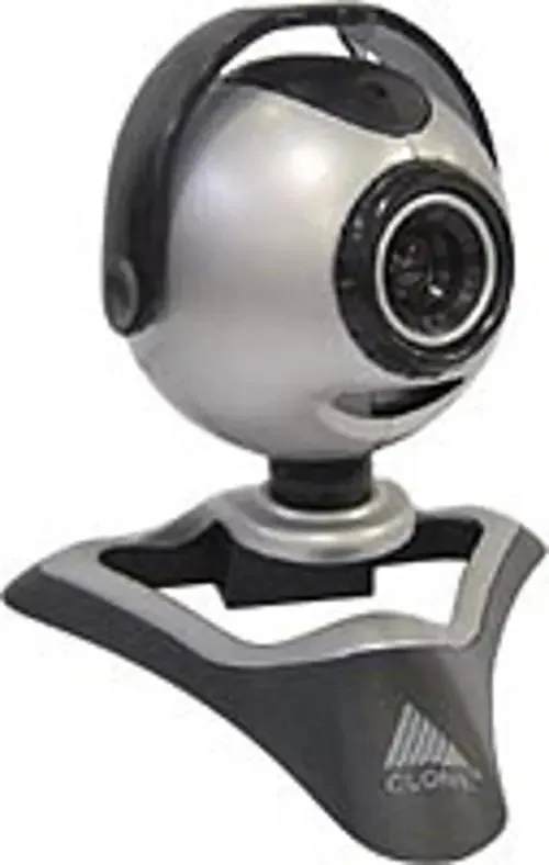 Clone Web Cam 350k Pixels Pto/prata
