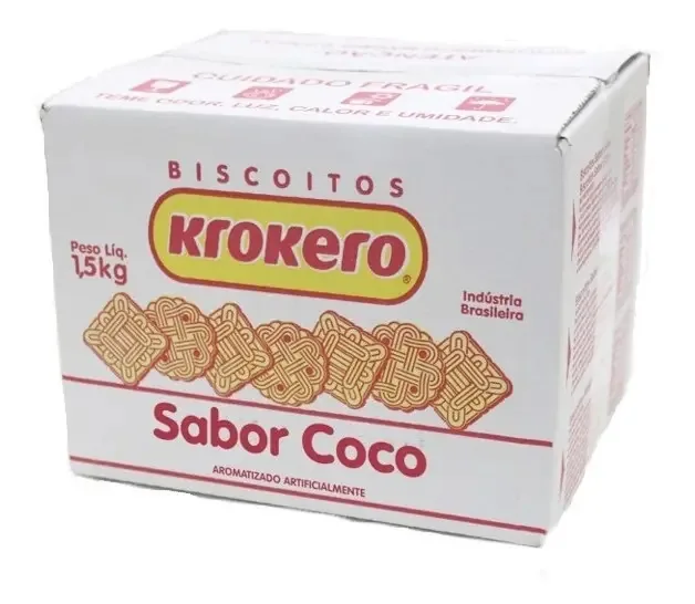 Bisc Krokero Coco Cx 1,5 Kg