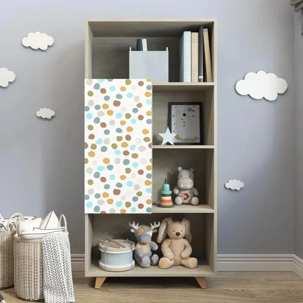 Estante Infantil Com 4 Nichos - Natural