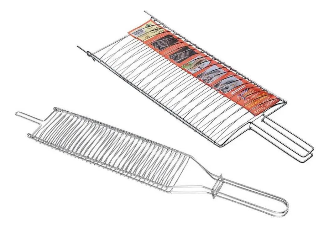 Conjunto De Grelhas Para Peixe E Coraçãozinho Utimil 2 Peças