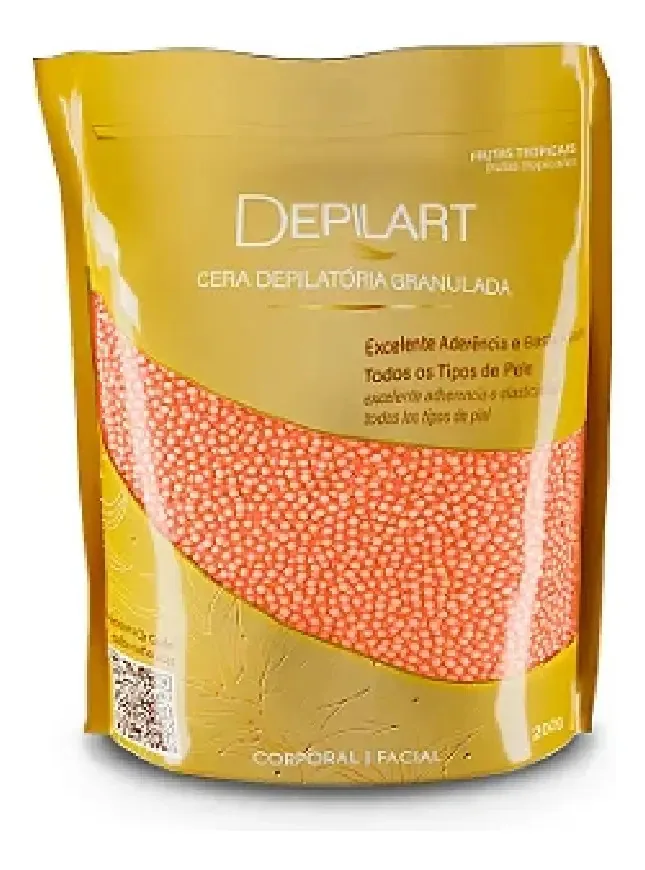 Depilart Cera Quente Granulada 200g Frutas Tropica
