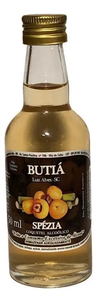 Mini Bebida Cachaça Butiá Spézia 50ml