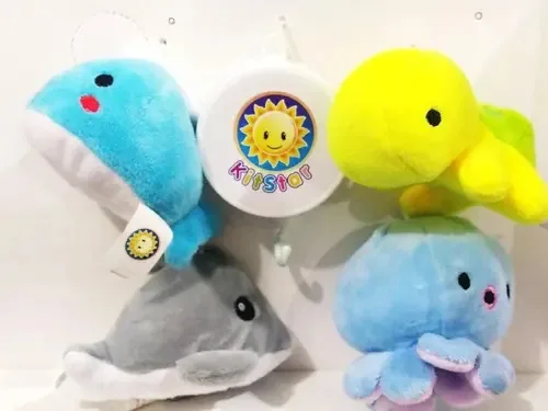 Móbile Musical Giratório Berço Pelúcia Oceano Kitstar 4150
