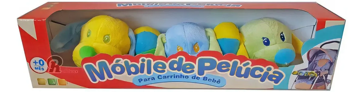 Móbile Cachorrinho Colorido Para Carrinho Kitstar