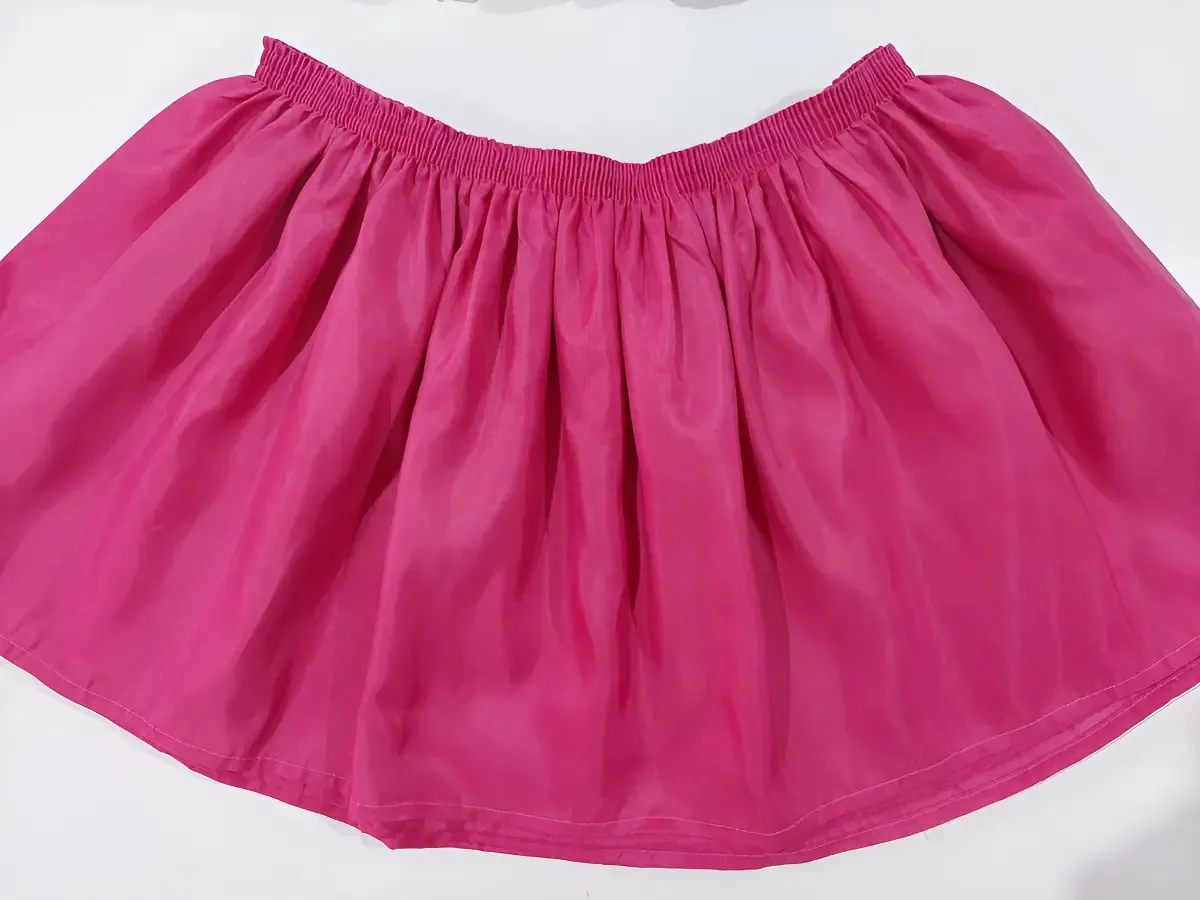 Saia para Box Queen Texfine Pink Elástica 100% Poliéster