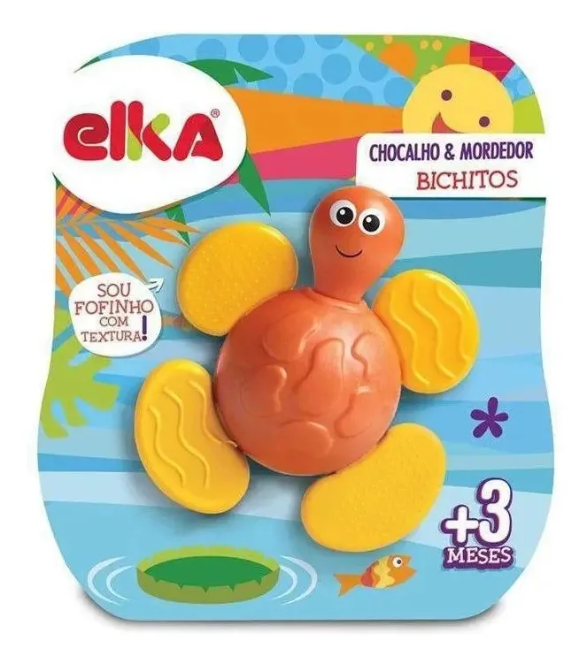 Brinq Elka Chocalho Mordedor Bichitos