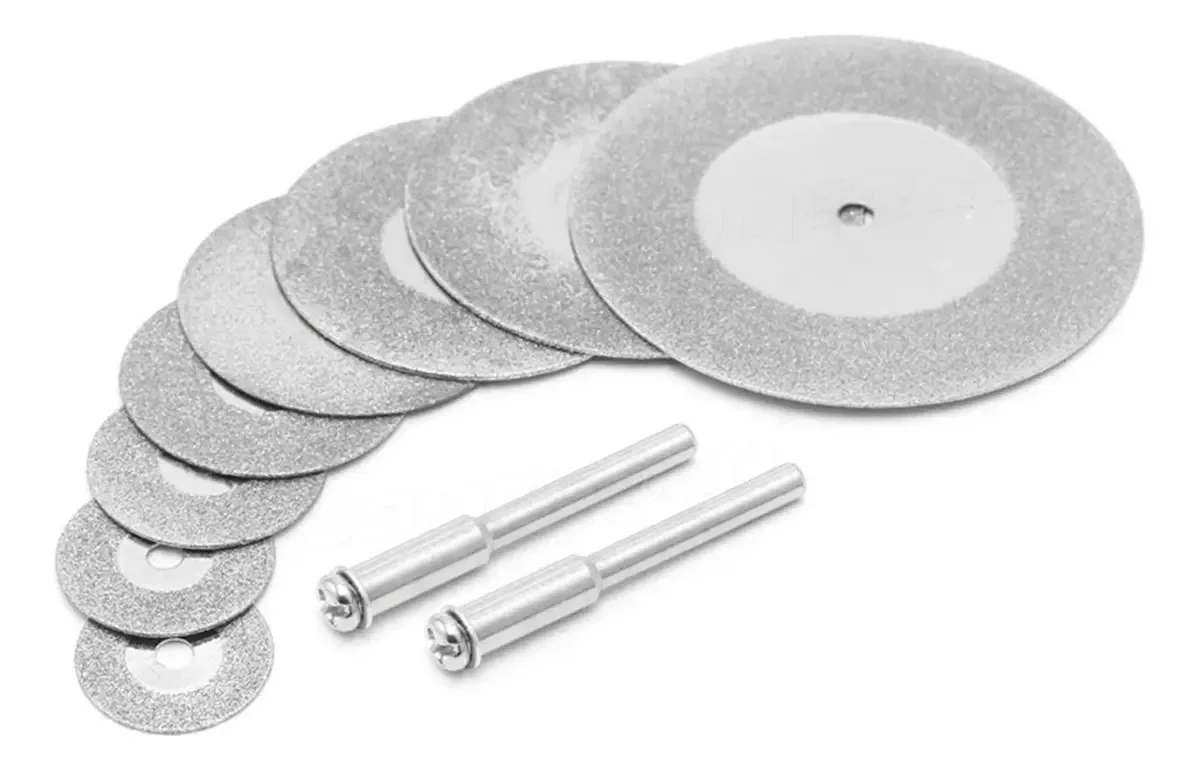 10 Discos Corte Diamantado 16mm A 60mm Mini Micro Retifica