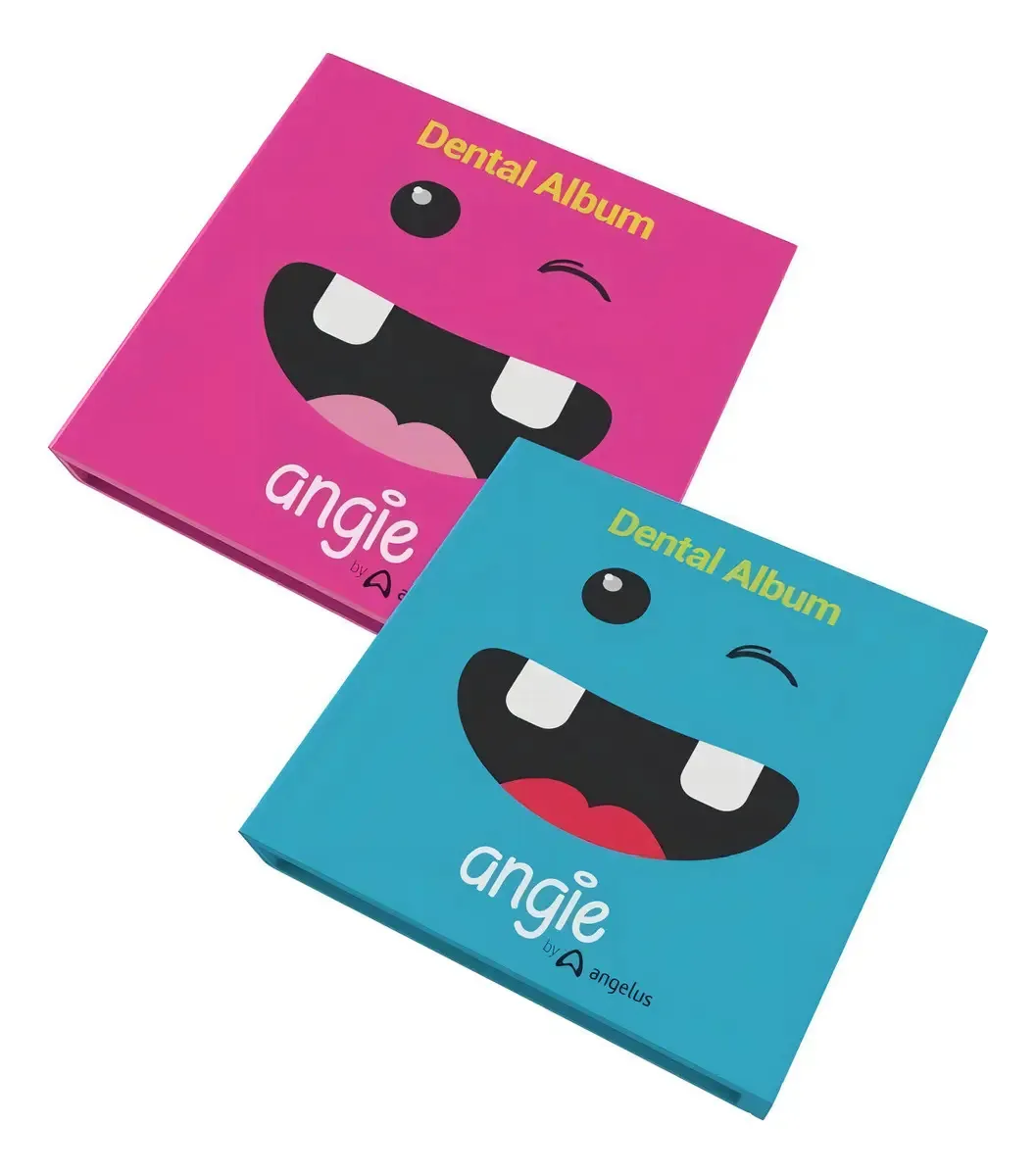 Porta Dente De Leite Com Álbum Dental Angie