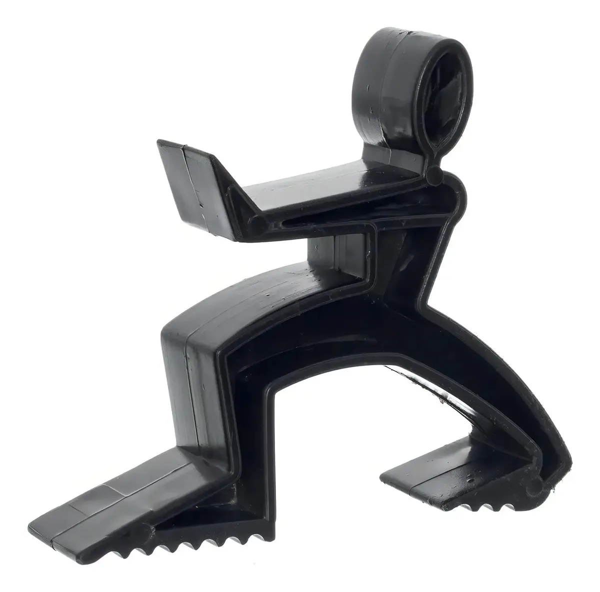 Trava Para Porta Man Metaltru Preto Metaltru