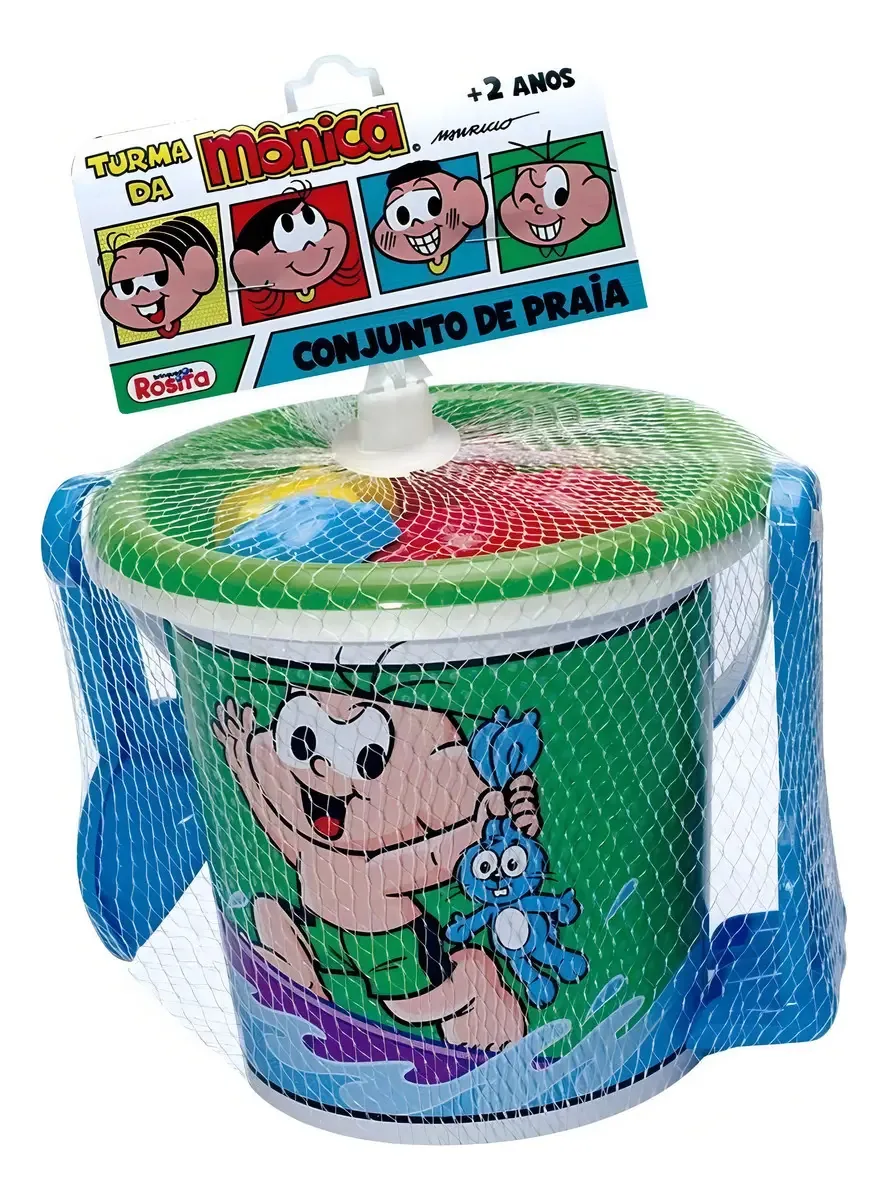 Cj Praia Cebolinha E Cascao