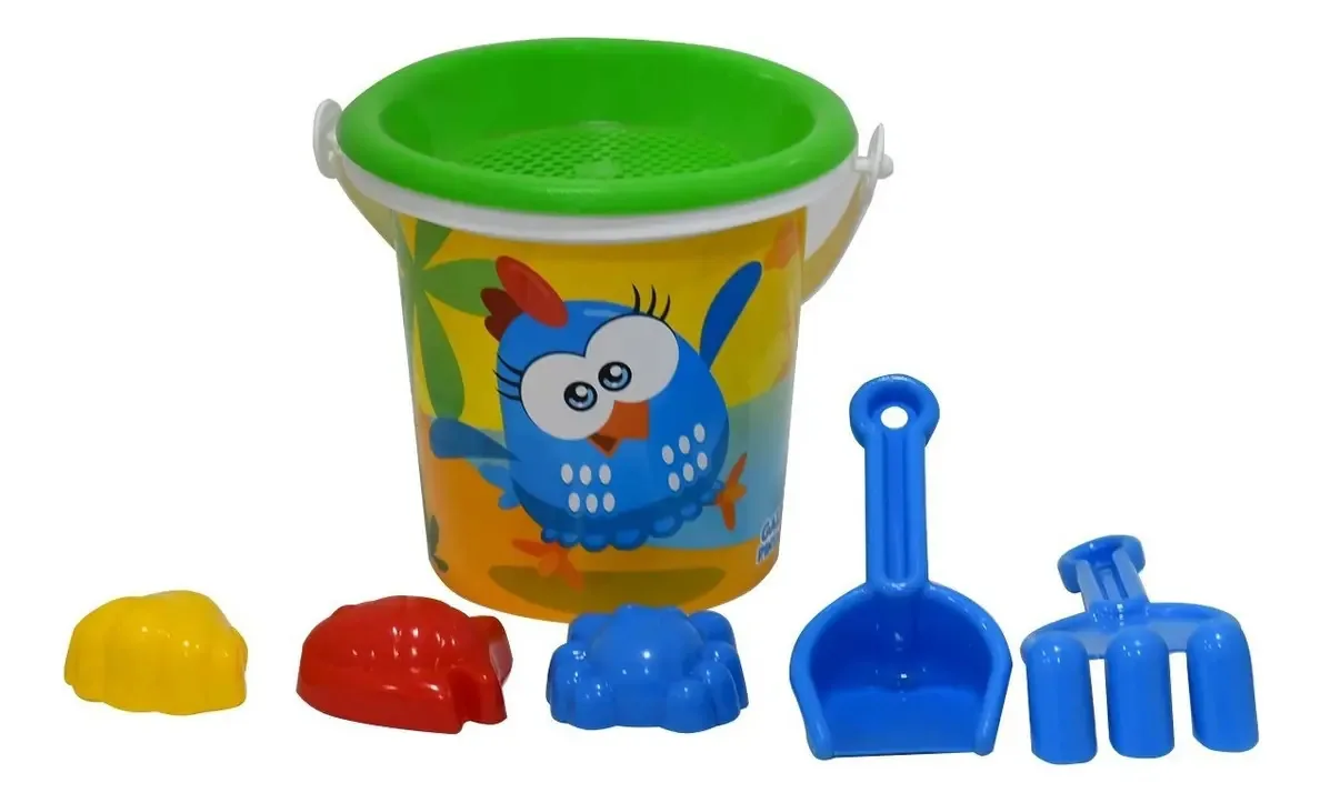 Brinq Rosita Conj De Praia Mini Galinha
