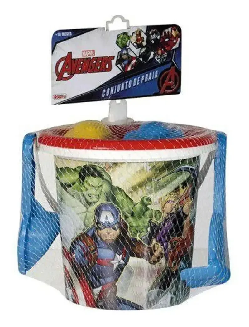 Brinq Rosita Conj De Praia Avengers 973
