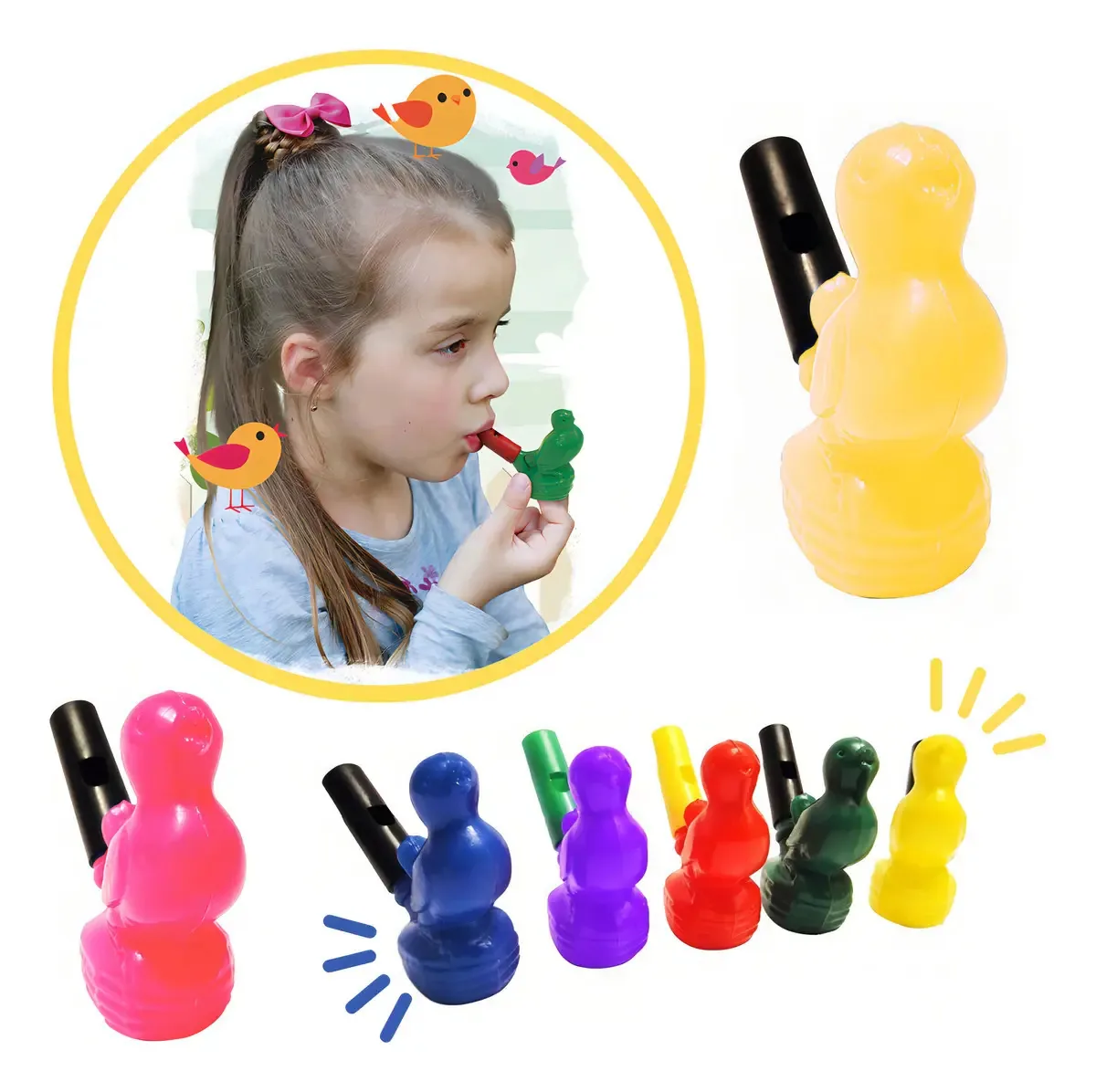 Canario De Agua C/6 Pcs Pica Pau 547