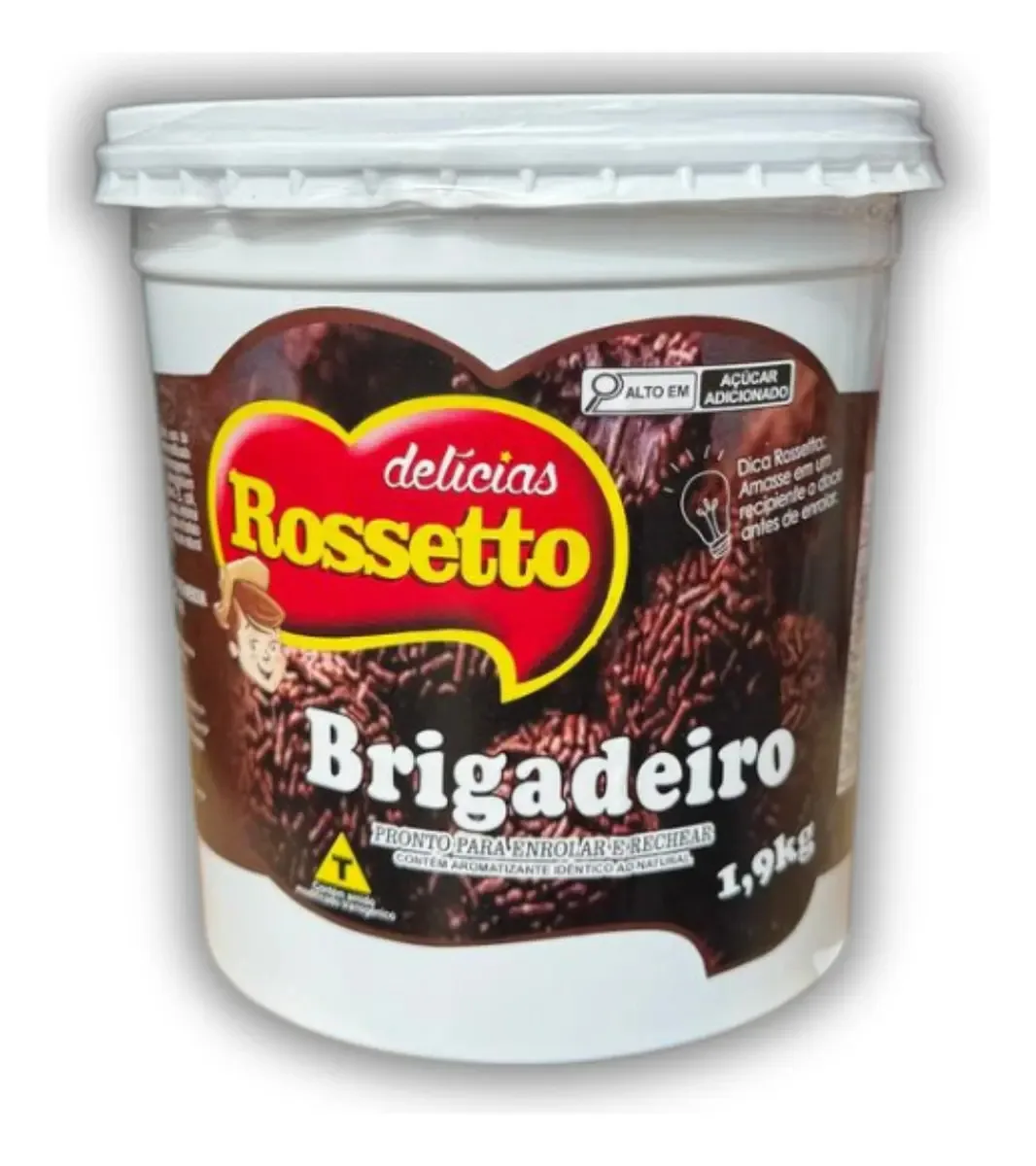 Doce Brigadeiro Pronto Enrolar Guloseimas Aniversario 1,9kg