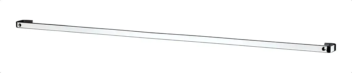 Barra Piatina 60cm C/ 6 Ganchos