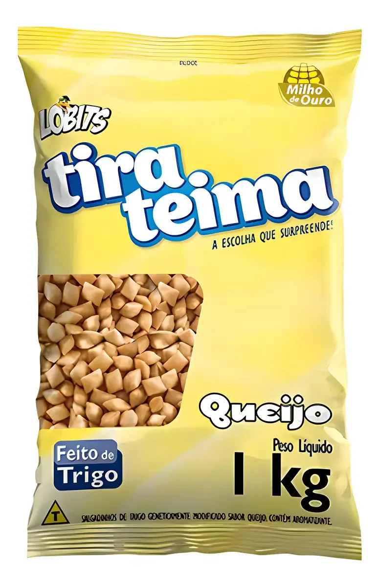 Salgadinho Tira Teima 1kg Queijo