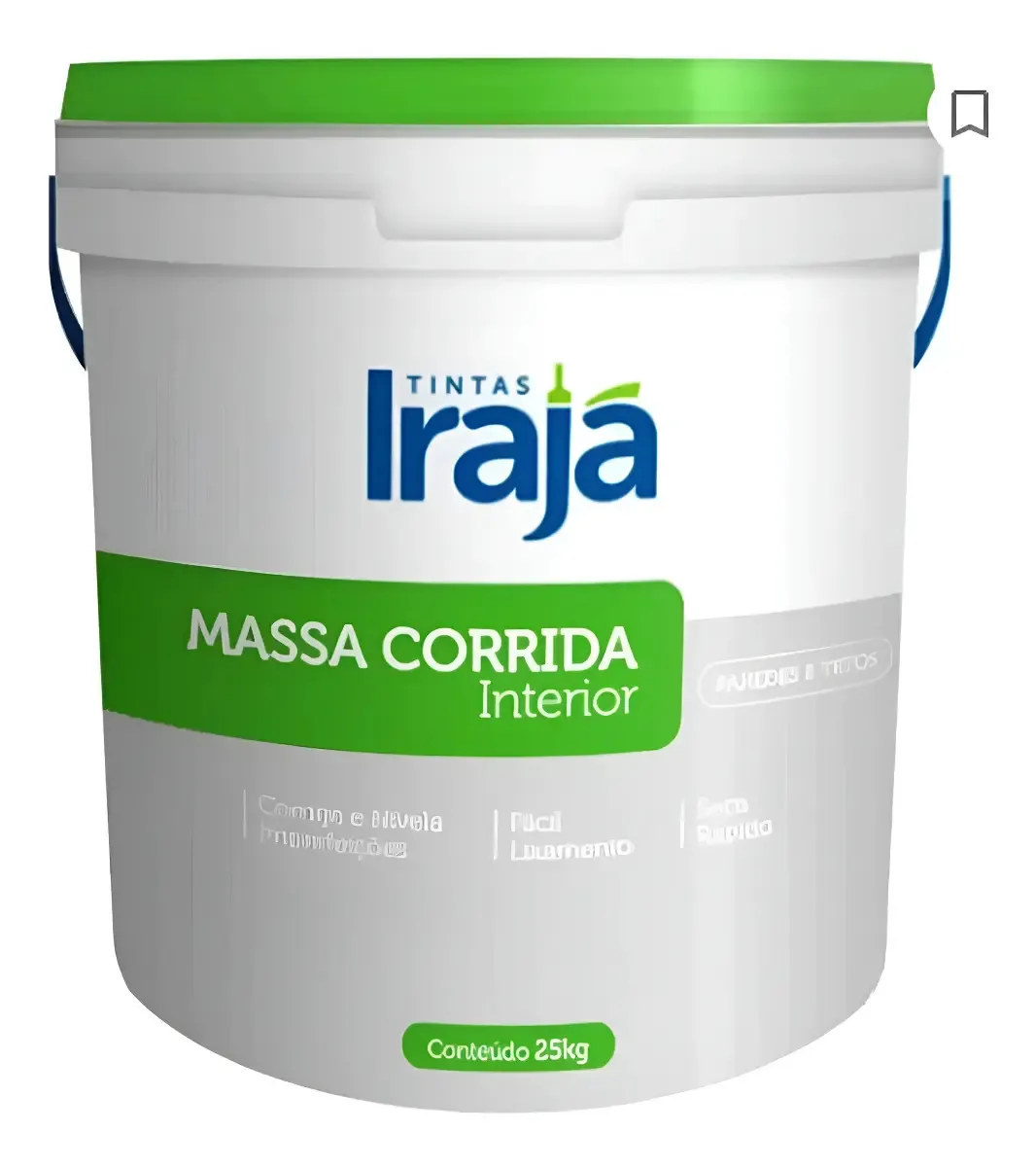 Massa Corrida Iraja Balde C 25 Kg
