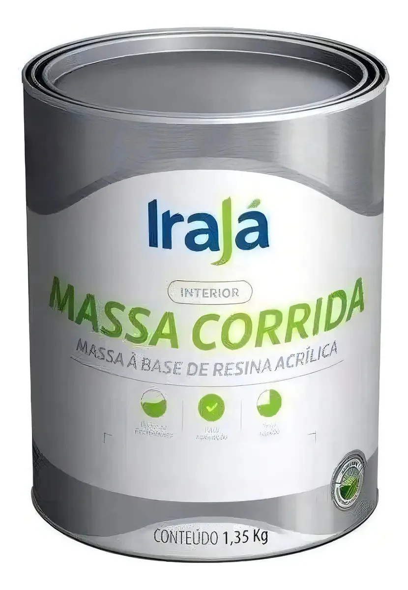Massa Corrida Interior Irajá 1,35kg