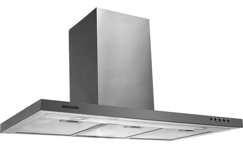 Coifa Parede Coral 90 Cm Inox Suggar