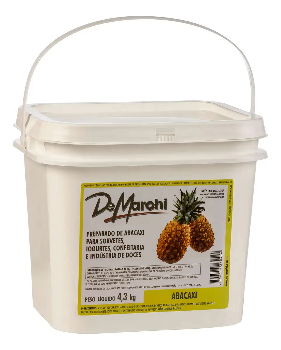 Polpa De Abacaxi Marchi 4,3kg