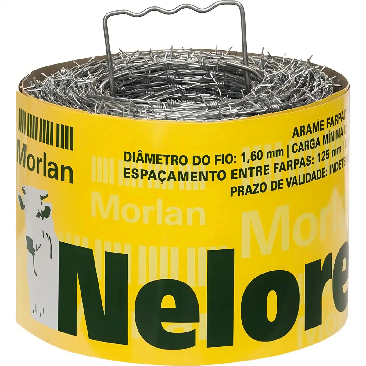 Arame Farpado Morlan 1,6mm Rolo Com 250m 1076