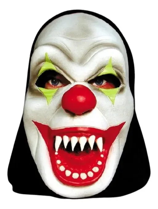 Máscara Palhaço Mal - Terror / Halloween / Carnaval