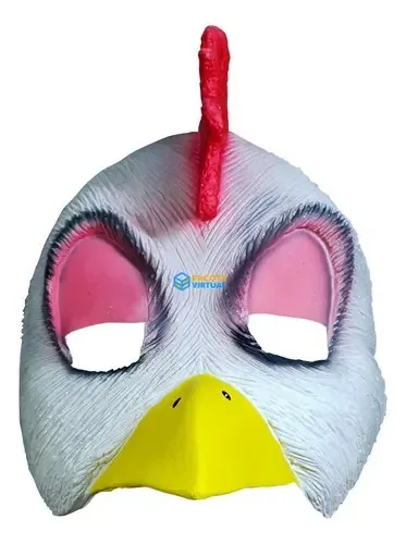 Máscara Animal Galo - Galinha - Frango