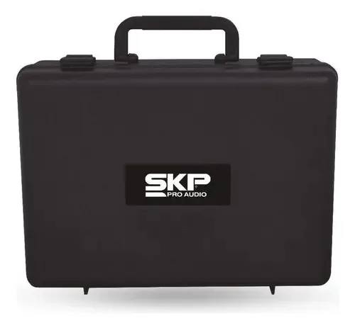 Kit 3 Microfones Profissionais Skp Pro 33k Com Case