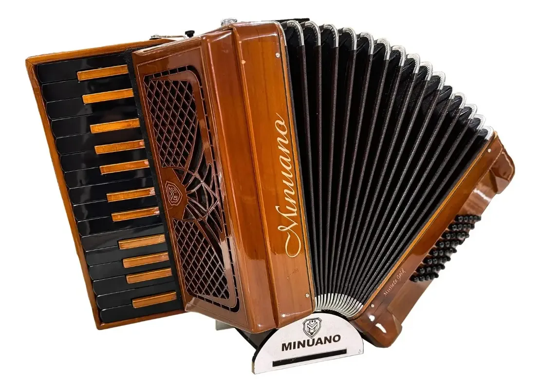 Acordeon 40 Baixos Cordionita Musette Gold Minuano