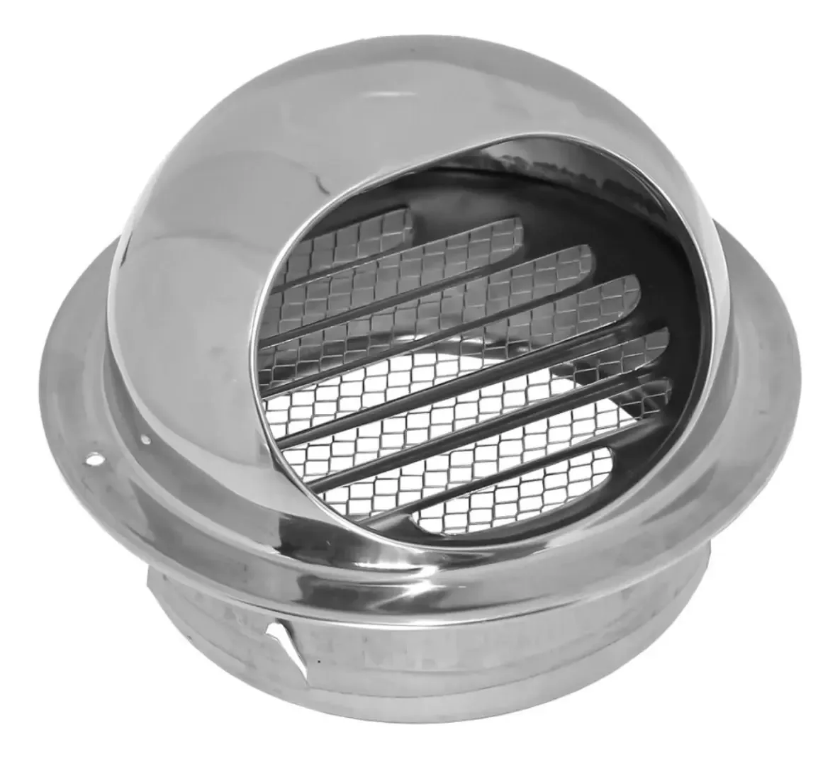 Grade Defletor Itc Inox 100mm Tampa De Saída De Ventilação
