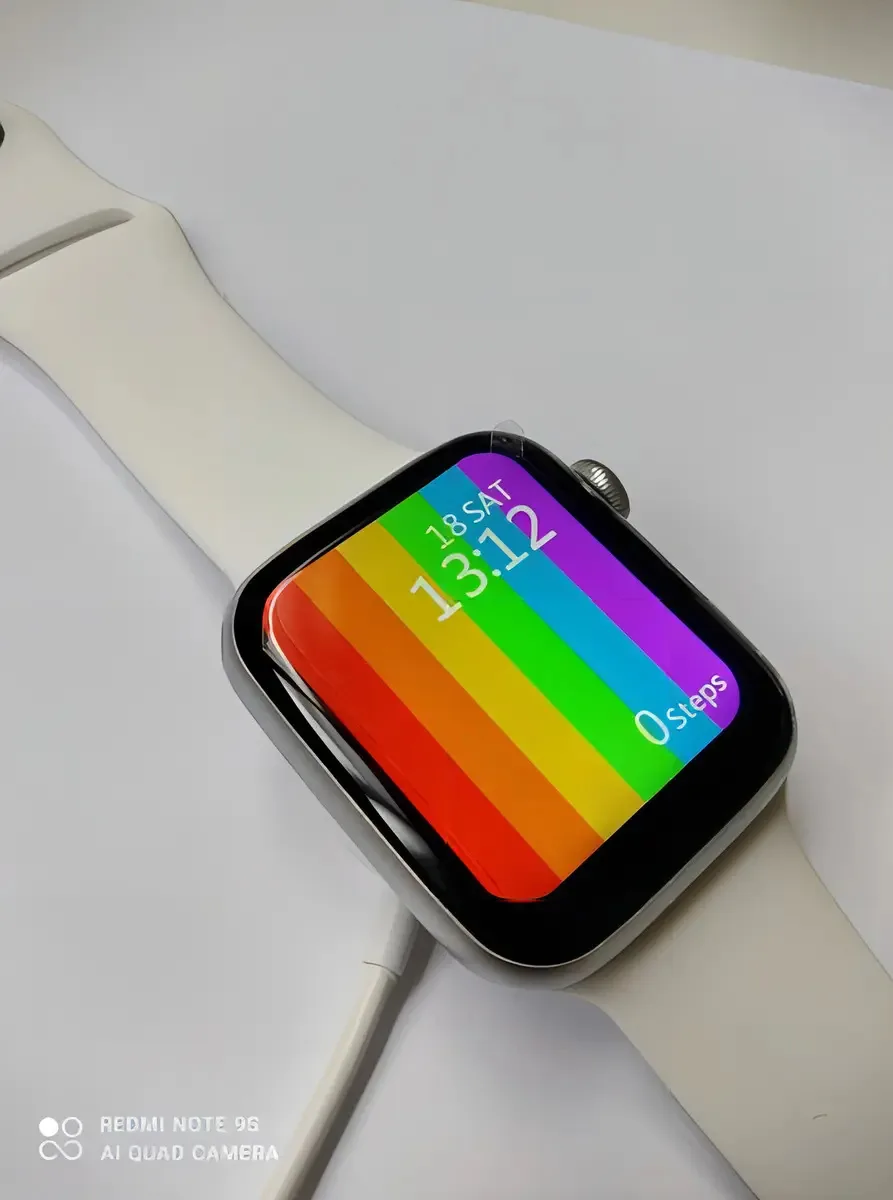 Smartwatch Iwo W46 Tela Infinita Inteligente 44mm