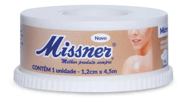 Fita Microporosa Bege 1,2x4,