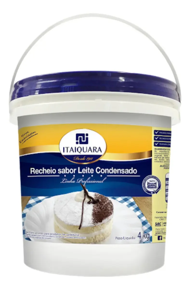 Recheio Pronto Itaiquara Leite Cond 4kg