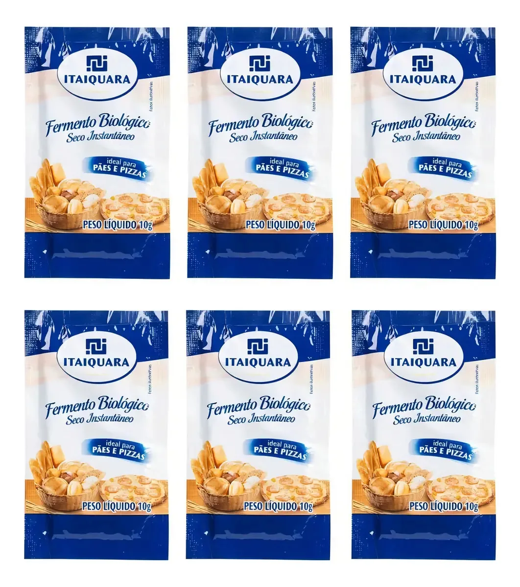 Fermento Biologico Itaiquara Seco 10gr