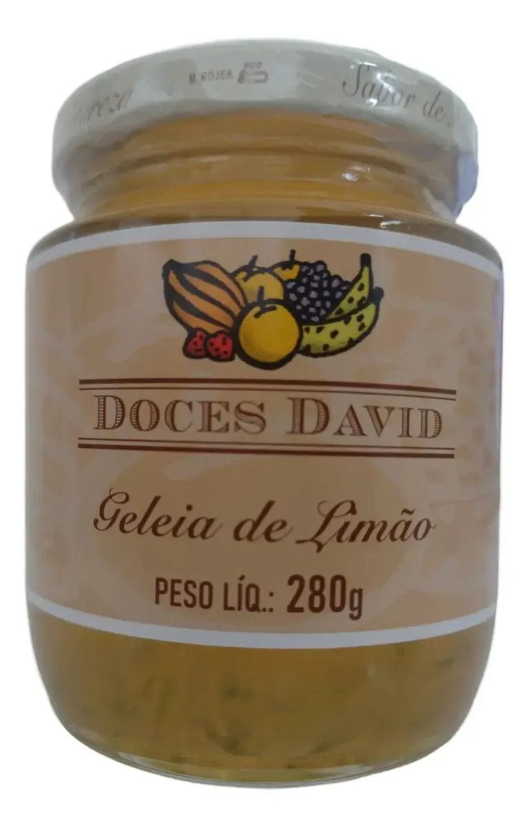Doces David Geleia Limão 280g