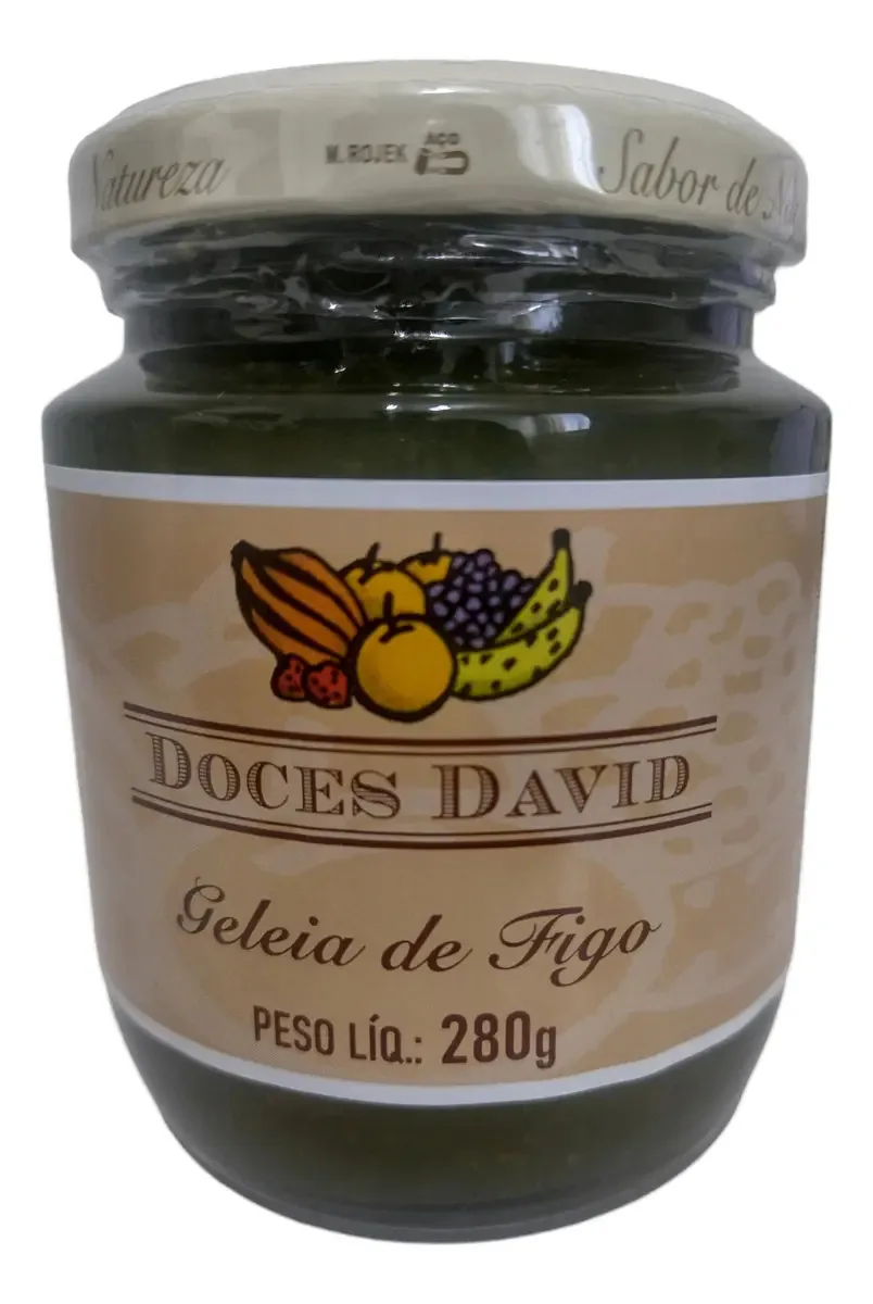 Doces David Geleia Figoverde 280g