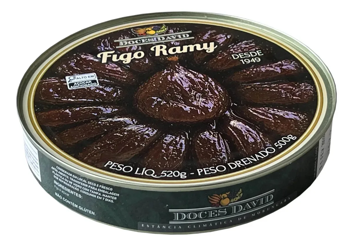 Doce Figo David Caramelizado Lata 500g