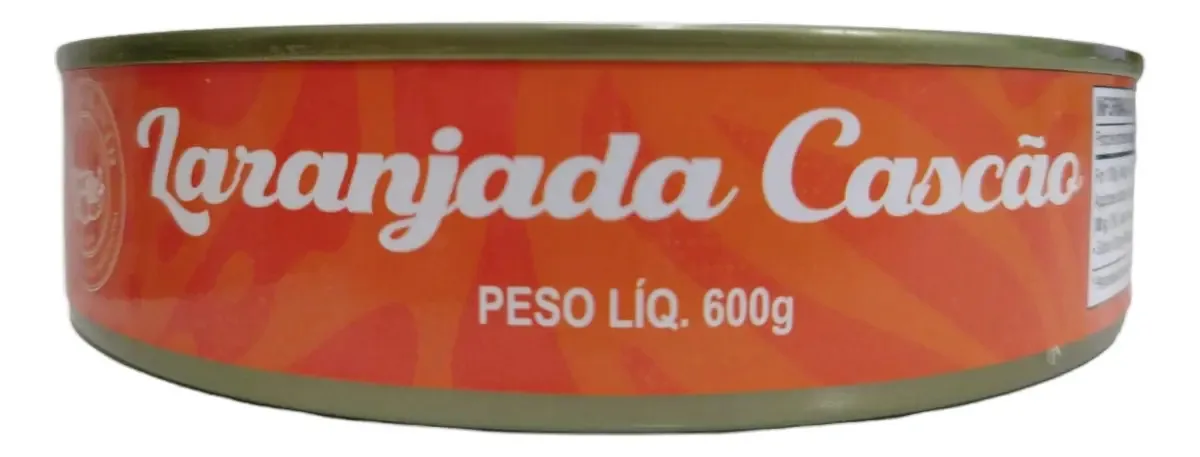 Doces David Laranjada Cascão Em Lata 600g