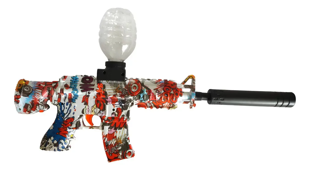Arminha Brinquedo De Gel Automática M416 Para Crianças Cor M416 Quadrinhos