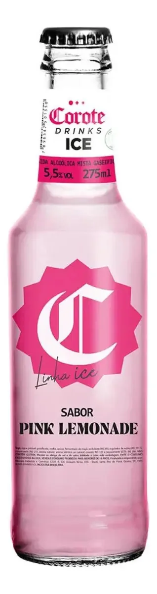 Beb.mista Corote Ice Pink Lemonade L.neck 275ml