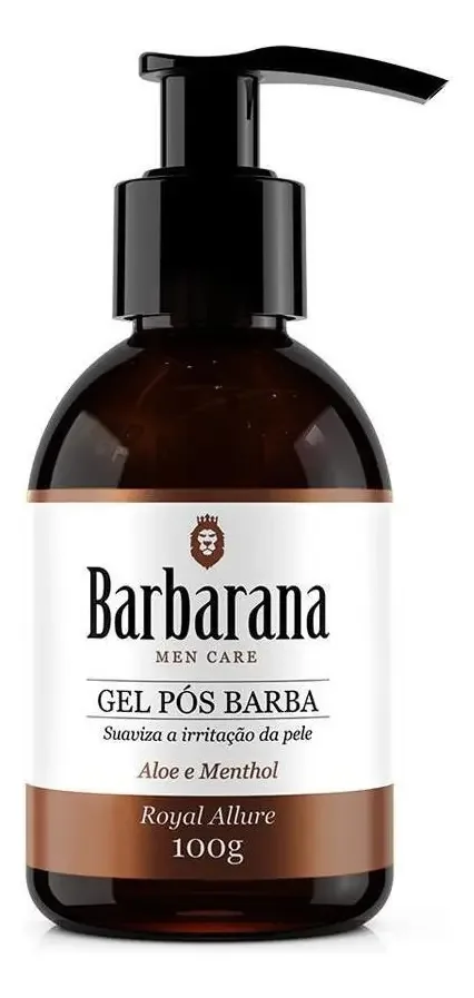 Gel Pós Barba - Royal Allure - Barbarana - 100 G