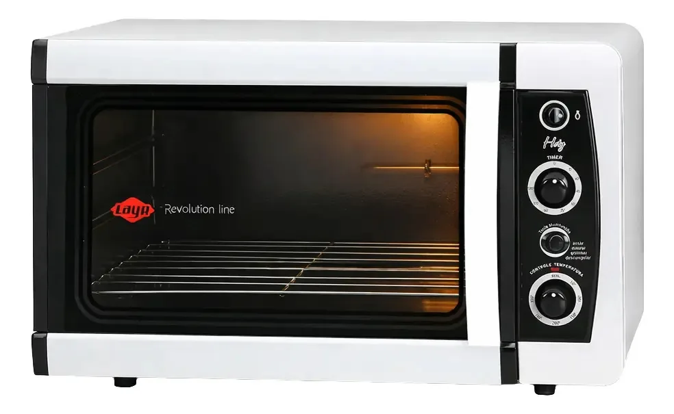Forno Elétrico Hoty 127V - LAYR 46L 1750W Branco