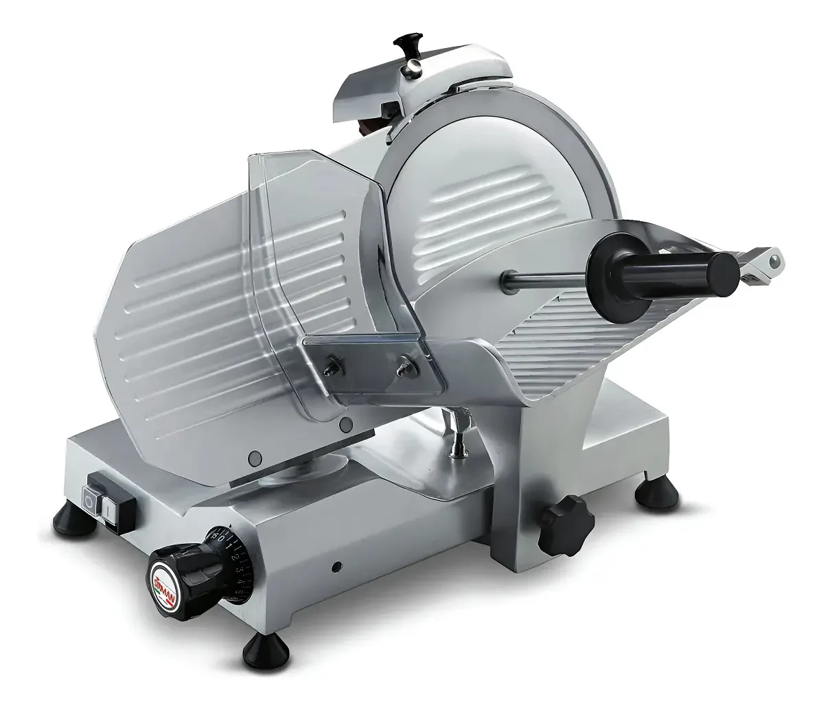 Fatiador Elétrico de Frios Sirman 250mm Bivolt Cinza Lâmina Aço
