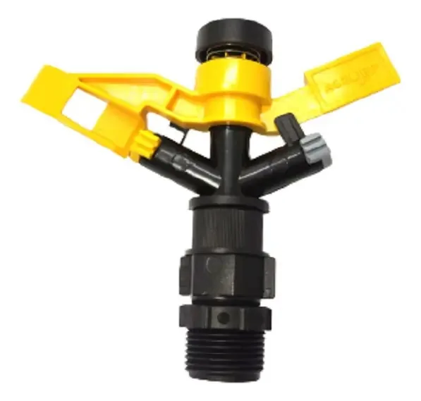 Aspersor Mecânico Agrojet Mini Agricola Alcance 22 a 25m