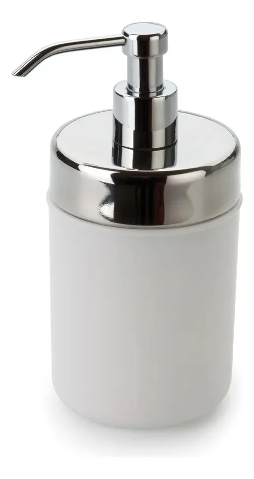 Dispenser Para Sabonete Liquido Multiuso Branco Banheiro