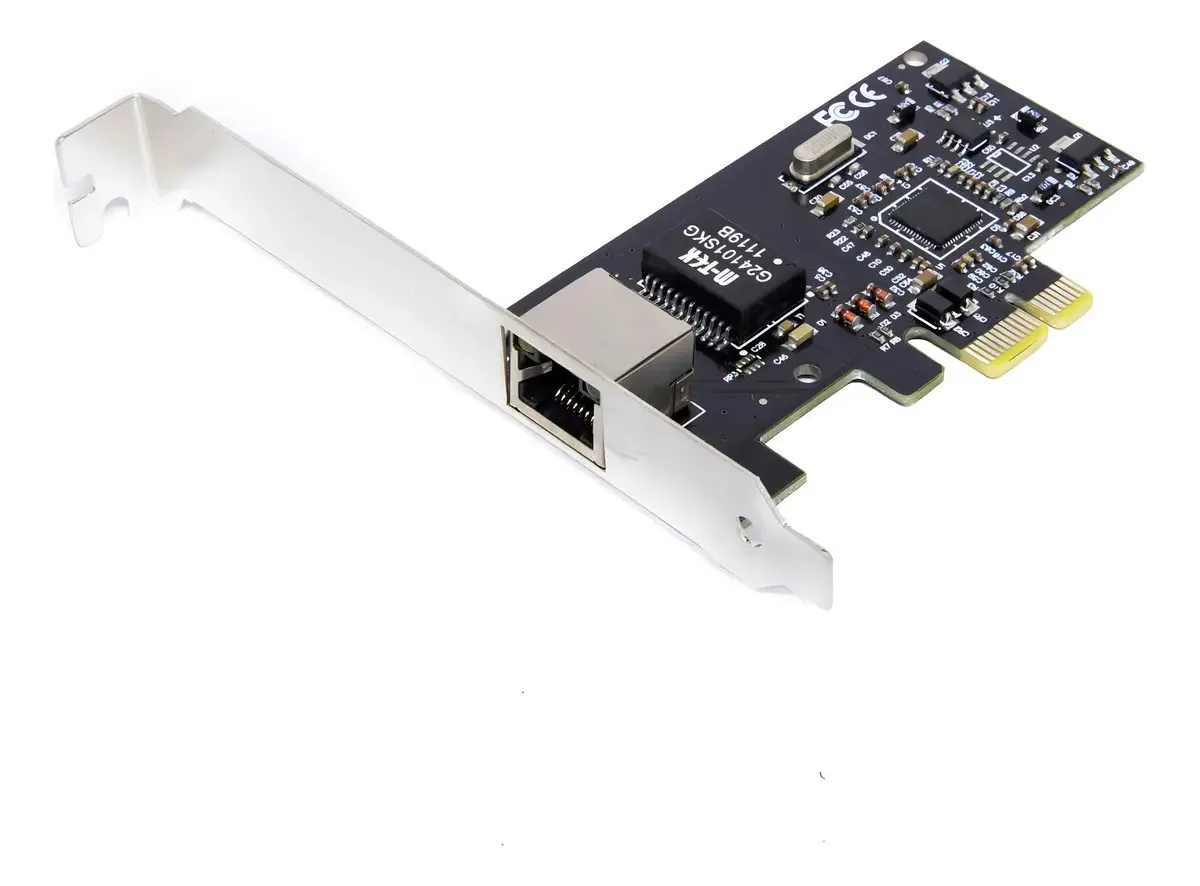 Placa De Rede Pci Express 1x Gigabit Jpr-02 Perfil Feasso